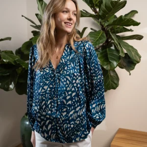 Blouse print SYDNEY
