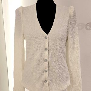 Chemisier boutons élégants