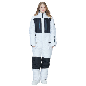 Combinaison de ski femme colorée design