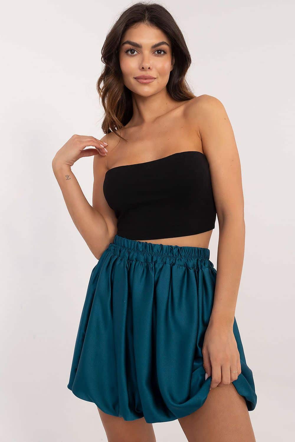 Mini-jupe bombardier – Élégance décontractée au quotidien – Image 2