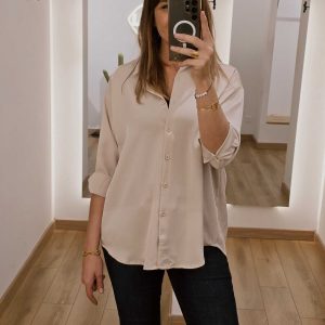 Chemise basique unie