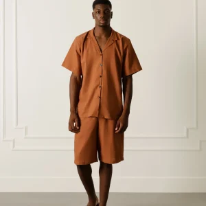 Bermuda terracotta en lin