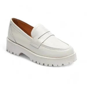 mocassin orthopédique femme compensés en cuir fendu