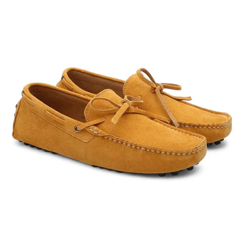 mocassin orthopédique femme en daim à lacets – Image 4