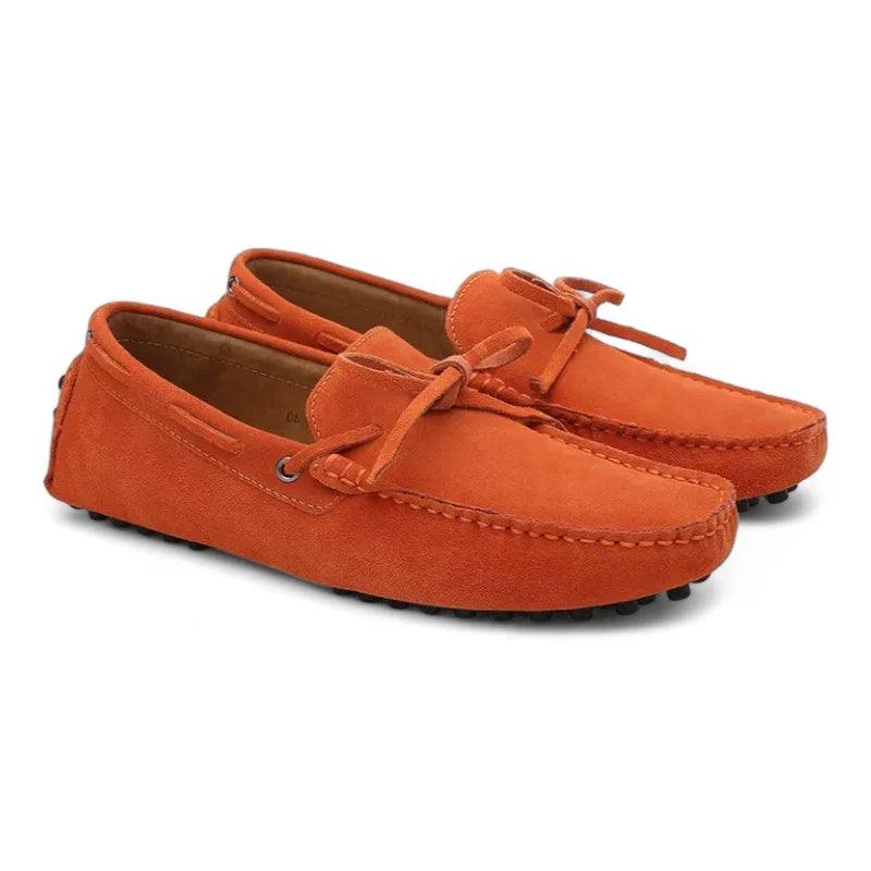 mocassin orthopédique femme en daim à lacets – Image 8