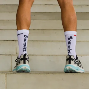 Chaussettes Running Hautes - La Hipster Blanc
