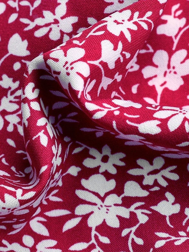 Robe midi chic à fleurs pour femmes – Image 6