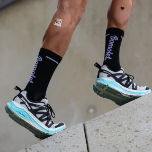 Chaussettes Running Hautes - La Hipster Noir